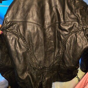 Cycle leather woman's leather coat